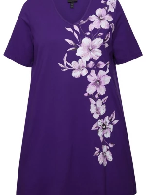 Foto van product Ulla Popken Shirt sering / donkerlila
