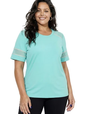 Foto van product Ulla Popken Shirt turquoise
