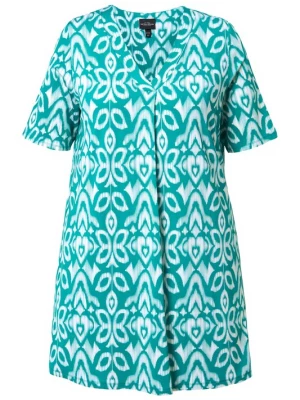 Foto van product Ulla Popken Shirt turquoise / wit