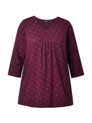 Foto van product Ulla Popken Shirt wijnrood / donkerrood