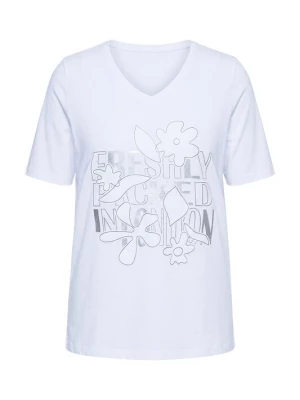 Foto van product Ulla Popken Shirt zilver / wit