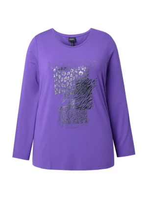 Foto van product Ulla Popken Shirt zilvergrijs / lila