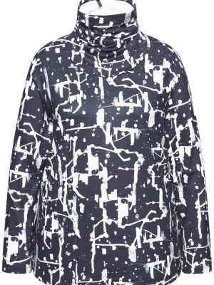 Foto van product Ulla Popken Shirt zwart gemêleerd / wit gemêleerd