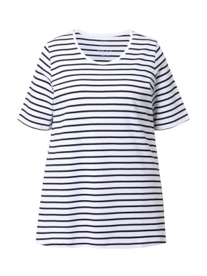 Foto van product Ulla Popken Shirt zwart / natuurwit