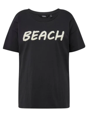 Foto van product Ulla Popken Shirt zwart / natuurwit
