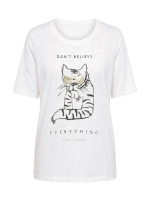 Foto van product Ulla Popken Shirt zwart / offwhite
