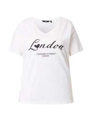 Foto van product Ulla Popken Shirt zwart / offwhite