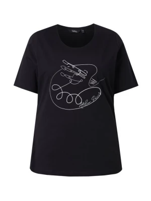 Foto van product Ulla Popken Shirt zwart / wit
