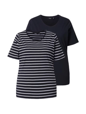 Foto van product Ulla Popken Shirt zwart / wit