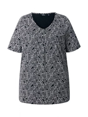 Foto van product Ulla Popken Shirt zwart / wit
