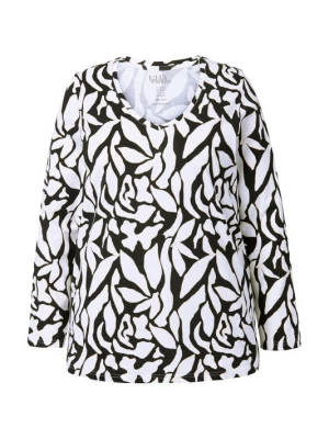 Foto van product Ulla Popken Shirt zwart / wit