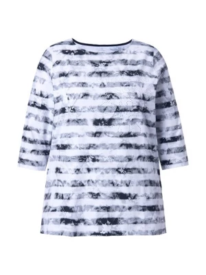 Foto van product Ulla Popken Shirt zwart / wit