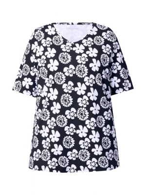 Foto van product Ulla Popken Shirt zwart / wit