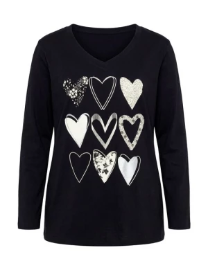Foto van product Ulla Popken Shirt zwart / wit