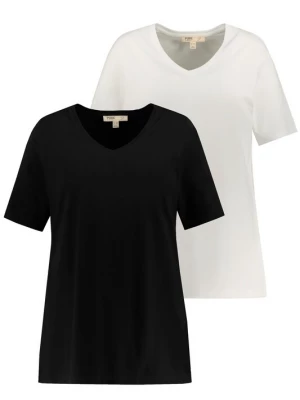 Foto van product Ulla Popken Shirt zwart / wit