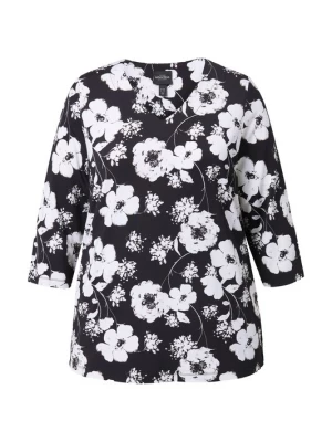 Foto van product Ulla Popken Shirt zwart / wit