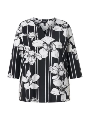 Foto van product Ulla Popken Shirt zwart / wit