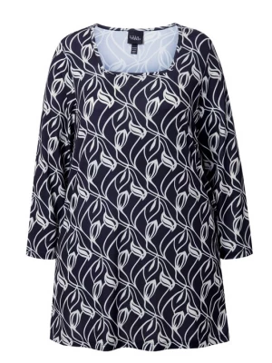 Foto van product Ulla Popken Shirt zwart / wit