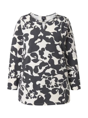 Foto van product Ulla Popken Shirt zwart / wolwit