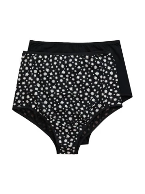 Foto van product Ulla Popken Slip geel / zwart / wit