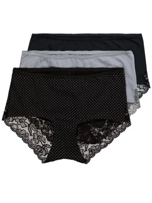 Foto van product Ulla Popken Slip grijs / zwart