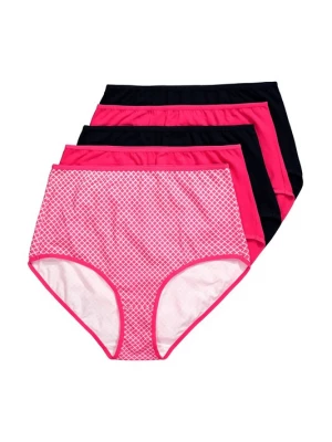Foto van product Ulla Popken Slip magenta / zwart / wit