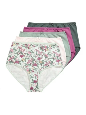 Foto van product Ulla Popken Slip olijfgroen / lichtgroen / lila / wit