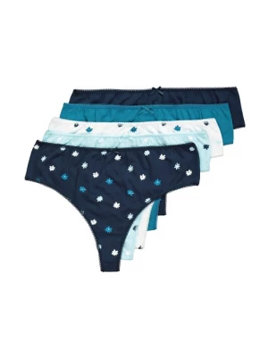 Foto van product Ulla Popken String blauw / wit