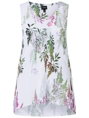 Foto van product Ulla Popken Top groen / donkergroen / lila / wit