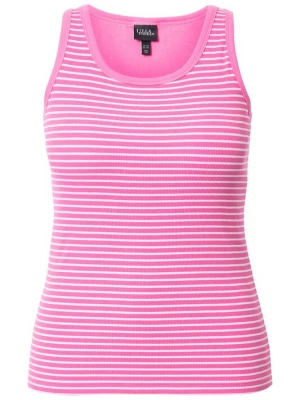 Foto van product Ulla Popken Top pink / wit