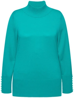 Foto van product Ulla Popken Trui aqua / parelwit