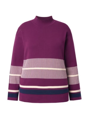 Foto van product Ulla Popken Trui beige / marine / lila