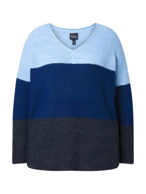 Foto van product Ulla Popken Trui blauw / marine / lichtblauw