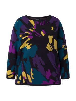 Foto van product Ulla Popken Trui gemengde kleuren / zwart
