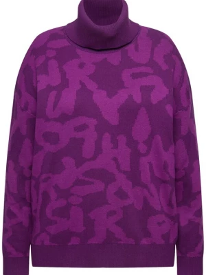 Foto van product Ulla Popken Trui lila / violetblauw