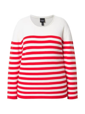 Foto van product Ulla Popken Trui rood / wit