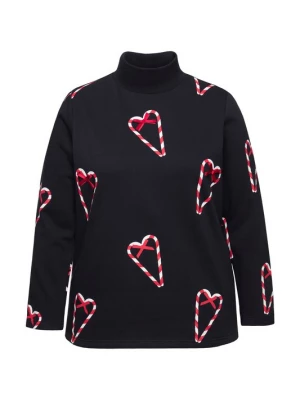 Foto van product Ulla Popken Trui rood / zwart / wit