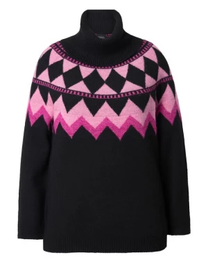 Foto van product Ulla Popken Trui rosé / zwart