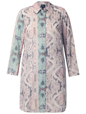 Foto van product Ulla Popken Tuniek beige / grijs / mintgroen