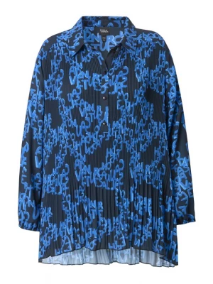 Foto van product Ulla Popken Tuniek blauw / azuur / zwart