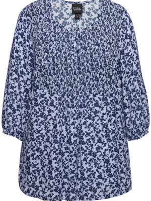 Foto van product Ulla Popken Tuniek blauw gemêleerd