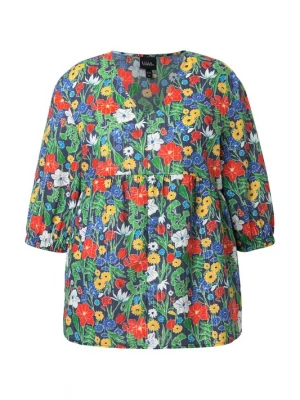Foto van product Ulla Popken Tuniek blauw / groen / oranje