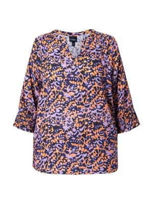 Foto van product Ulla Popken Tuniek gemengde kleuren / perzik