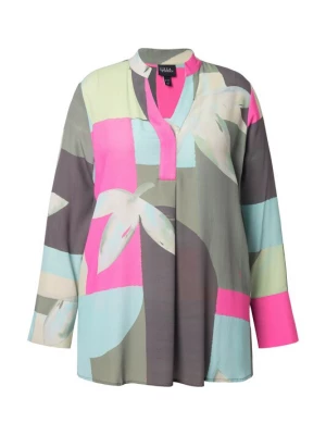 Foto van product Ulla Popken Tuniek kaki / pastelgroen / neonroze