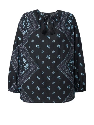 Foto van product Ulla Popken Tuniek lichtblauw / zwart