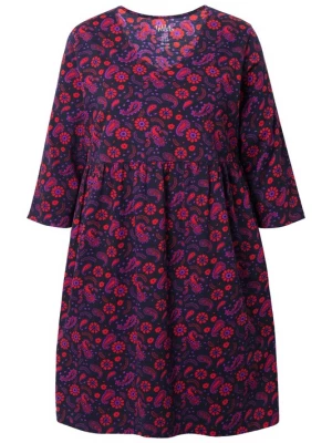 Foto van product Ulla Popken Tuniek lila / rosa / zwart