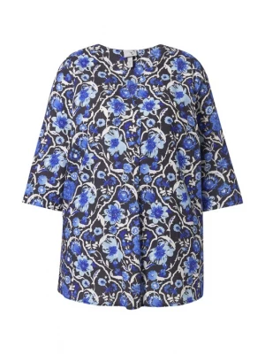 Foto van product Ulla Popken Tuniek marine / gemengde kleuren