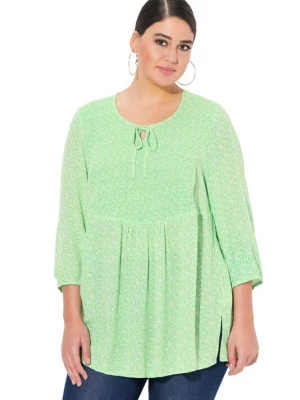 Foto van product Ulla Popken Tuniek mintgroen / wit