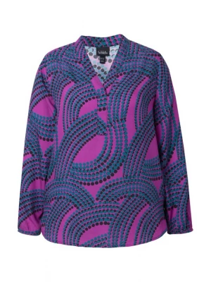 Foto van product Ulla Popken Tuniek navy / braam