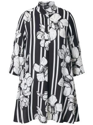 Foto van product Ulla Popken Tuniek zwart / wit